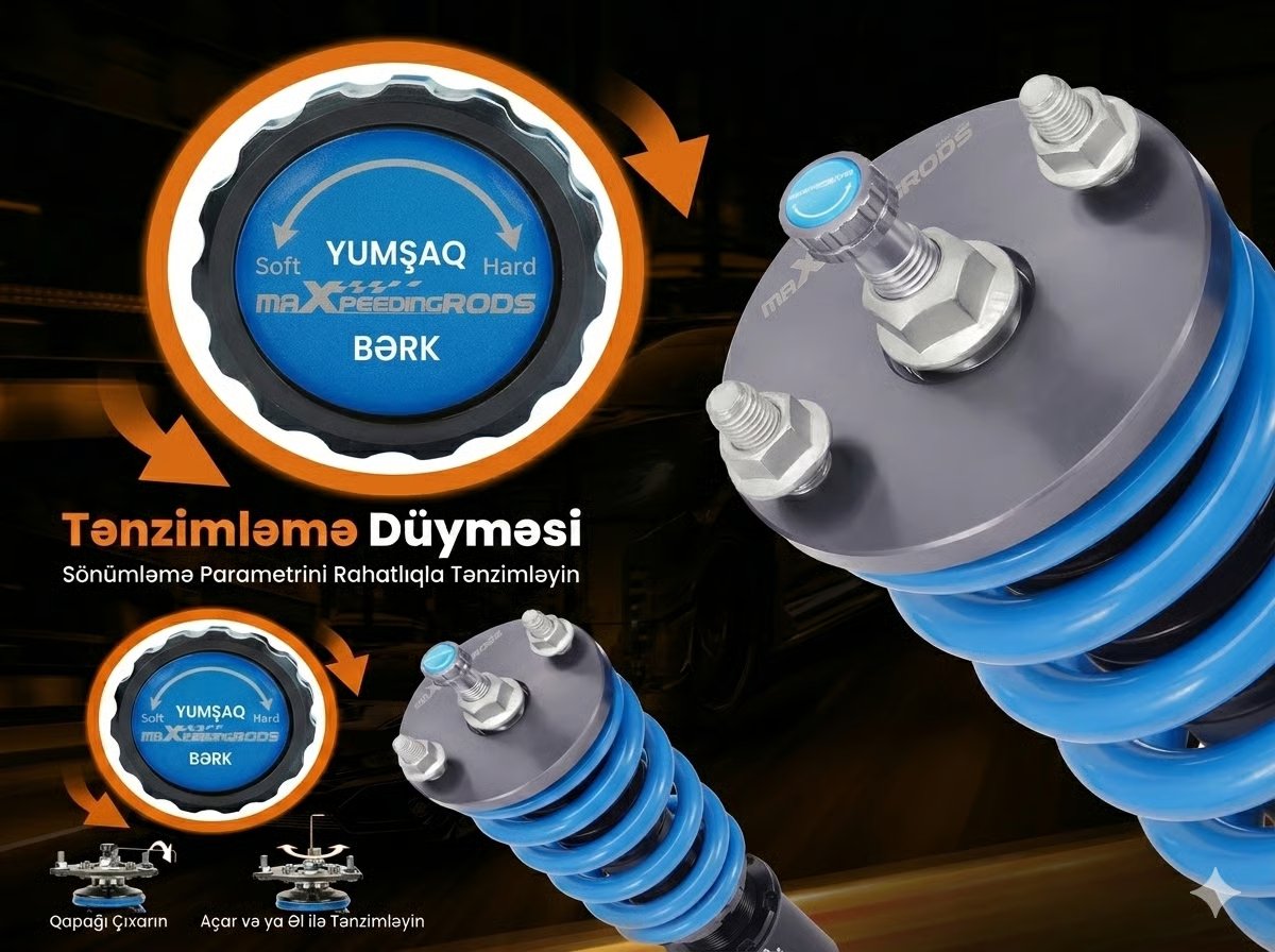 Coilover asqı sistemi