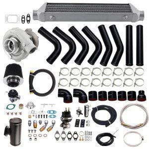 Turbo Kit + Intercooler + Piping+ Wastegate compatible for BMW E36 E46 328i 325I